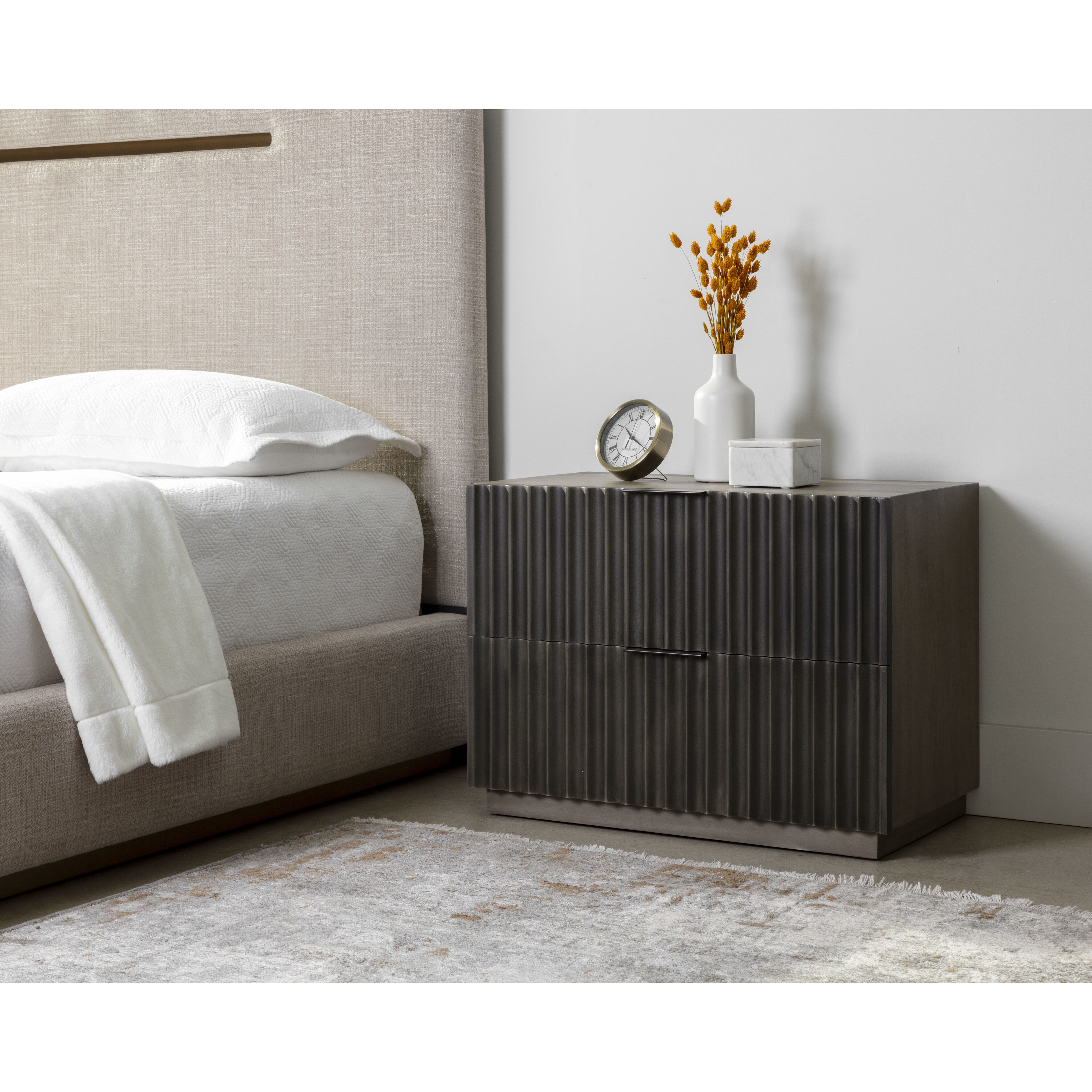 Carlin 32 X 24 inch Taupe Night Stand